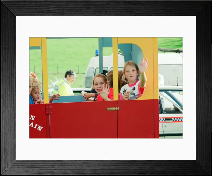 Framed Print : Agricultural Show Castleton, 11th September 1993. Pictured