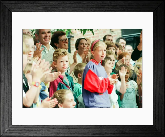 Framed Print : Stockton Riverside Festival 1994, an annual outdoor arts festival in Stockton-on-Tees