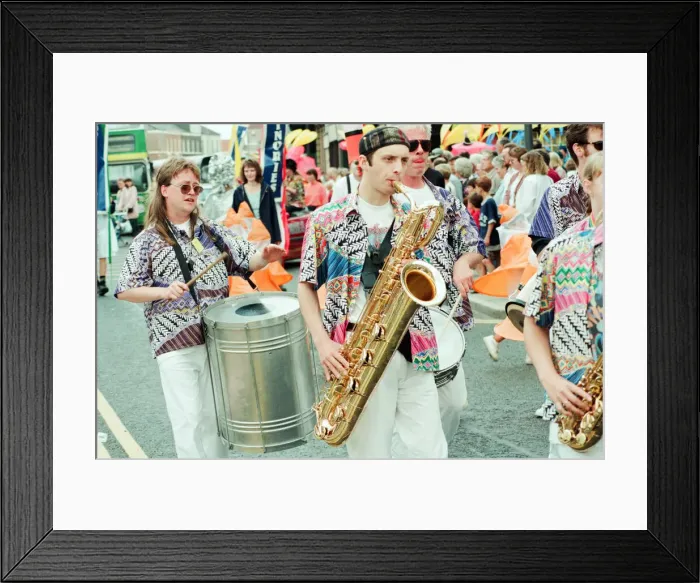 Framed Print : Stockton Riverside Festival 1994, an annual outdoor arts festival in Stockton-on-Tees Framed Print : Stockton Riverside Festival 1994, an annual outdoor arts festival in Stockton-on-Tees