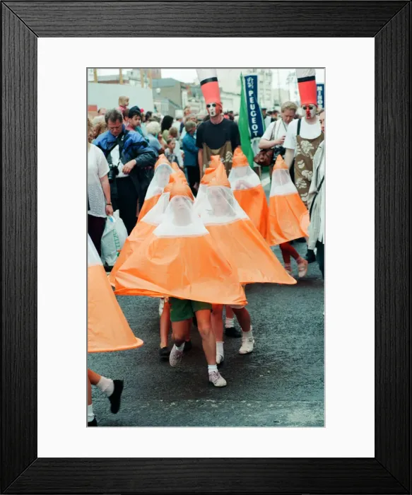 Framed Print : Stockton Riverside Festival 1994, an annual outdoor arts festival in Stockton-on-Tees Framed Print : Stockton Riverside Festival 1994, an annual outdoor arts festival in Stockton-on-Tees