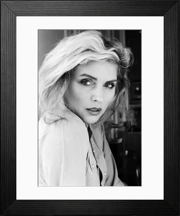 Framed Print : Portraits of singer Debbie Harry, 7th February 1987 Framed Print : Portraits of singer Debbie Harry, 7th February 1987