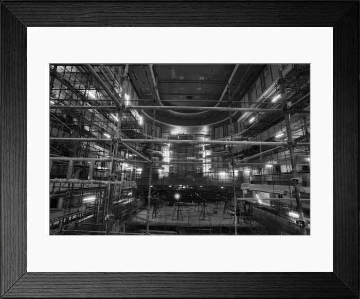 Framed Print : Symphony Hall, The ICC, Birmingham, 6th March 1990. Under Construction Framed Print : Symphony Hall, The ICC, Birmingham, 6th March 1990. Under Construction