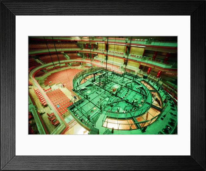 Framed Print : Symphony Hall, The ICC, Birmingham, 11th December 1990. Construction nearing Completion Framed Print : Symphony Hall, The ICC, Birmingham, 11th December 1990. Construction nearing Completion