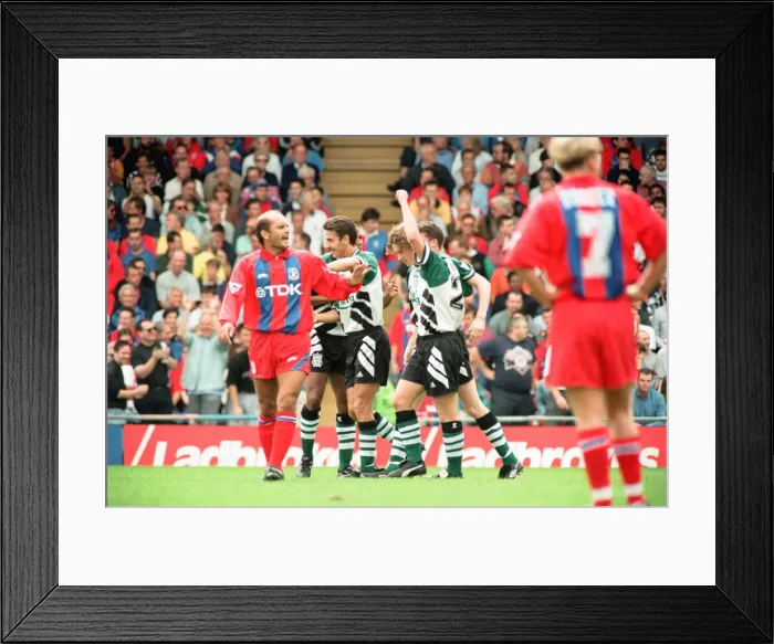 Framed Print : Crystal Palace v Liverpool Premiership Football 20th August 1994 Steve McManaman Framed Print : Crystal Palace v Liverpool Premiership Football 20th August 1994 Steve McManaman