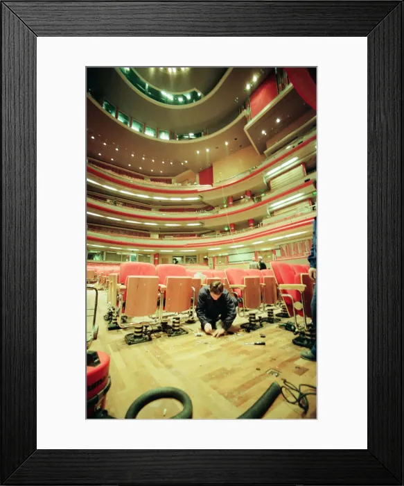 Framed Print : Symphony Hall, The ICC, Birmingham, 11th December 1990. Construction nearing Completion Framed Print : Symphony Hall, The ICC, Birmingham, 11th December 1990. Construction nearing Completion