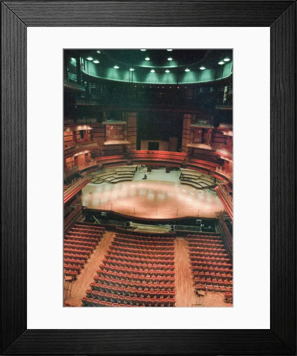 Framed Print : Symphony Hall, The ICC, Birmingham, 2nd January 1991. Construction nearing Completion Framed Print : Symphony Hall, The ICC, Birmingham, 2nd January 1991. Construction nearing Completion