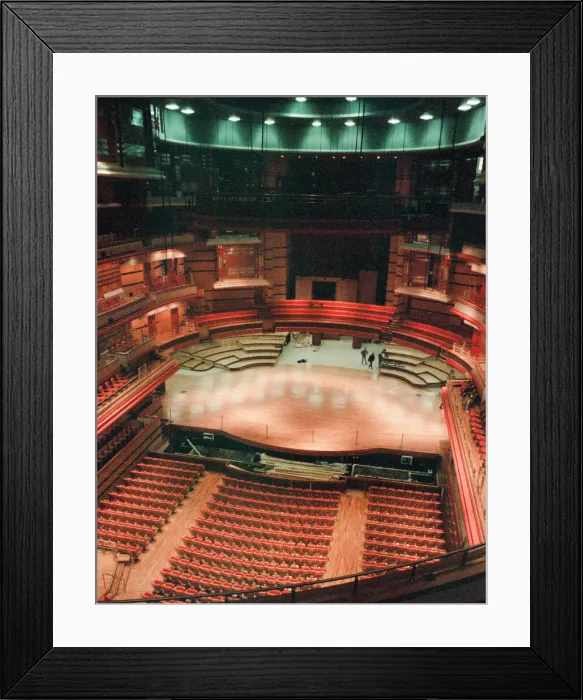 Framed Print : Symphony Hall, The ICC, Birmingham, 2nd January 1991. Construction nearing Completion Framed Print : Symphony Hall, The ICC, Birmingham, 2nd January 1991. Construction nearing Completion