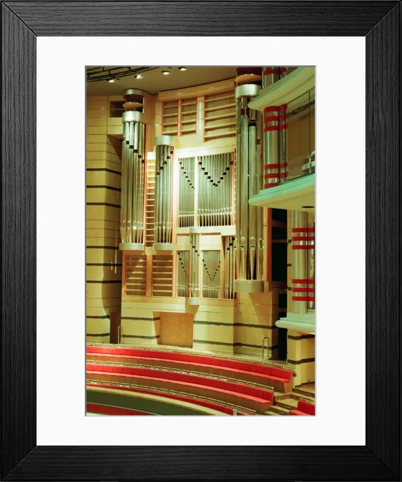 Framed Print : Symphony Hall, The ICC, Birmingham, 22nd March 1991. Construction nearing Completion Framed Print : Symphony Hall, The ICC, Birmingham, 22nd March 1991. Construction nearing Completion