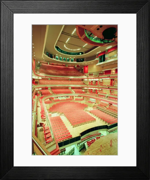Framed Print : Symphony Hall, The ICC, Birmingham, 22nd March 1991. Construction nearing Completion Framed Print : Symphony Hall, The ICC, Birmingham, 22nd March 1991. Construction nearing Completion