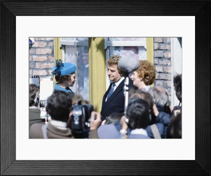 Framed Print : Visit by her Majesty Queen Elizabeth II and her husband Prince Philip, Duke of Edinburgh Framed Print : Visit by her Majesty Queen Elizabeth II and her husband Prince Philip, Duke of Edinburgh