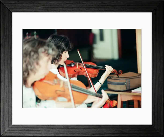 Framed Print : Redcar Folk Festival, 9th July 1994. Pictured, The Youthquake music workshop Framed Print : Redcar Folk Festival, 9th July 1994. Pictured, The Youthquake music workshop