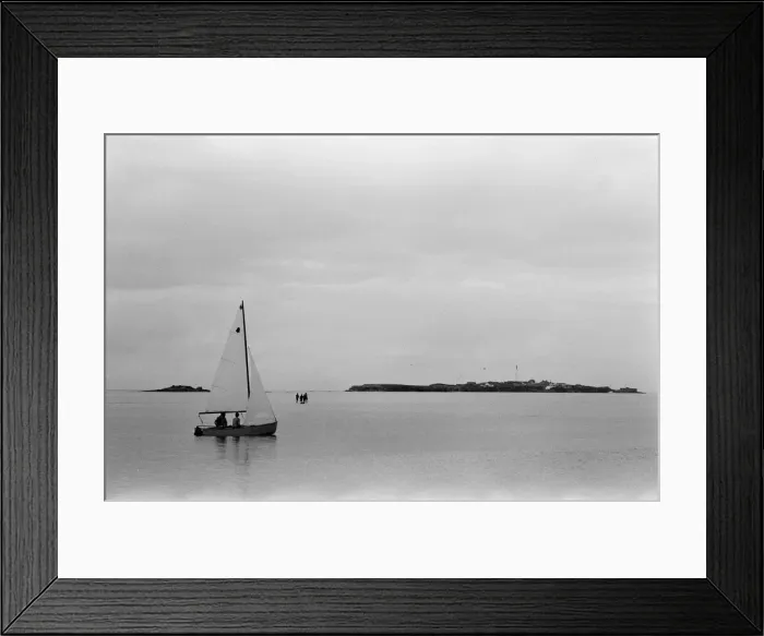 Framed Print : Regatta, West Kirby, Wirral Peninsula, Merseyside, 29th August 1988