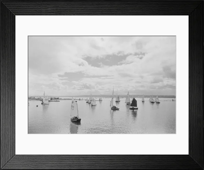 Framed Print : Regatta, West Kirby, Wirral Peninsula, Merseyside, 29th August 1988 Framed Print : Regatta, West Kirby, Wirral Peninsula, Merseyside, 29th August 1988