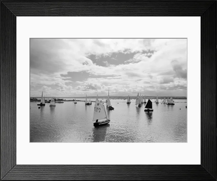 Framed Print : Regatta, West Kirby, Wirral Peninsula, Merseyside, 29th August 1988 Framed Print : Regatta, West Kirby, Wirral Peninsula, Merseyside, 29th August 1988