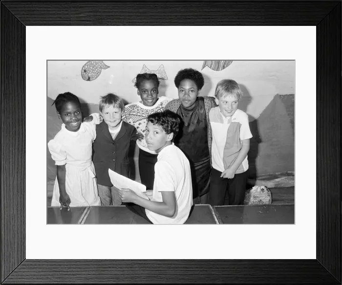 Framed Print : Pupils from Deighton Junior School are having a whale of a time producing a Biblical play Framed Print : Pupils from Deighton Junior School are having a whale of a time producing a Biblical play