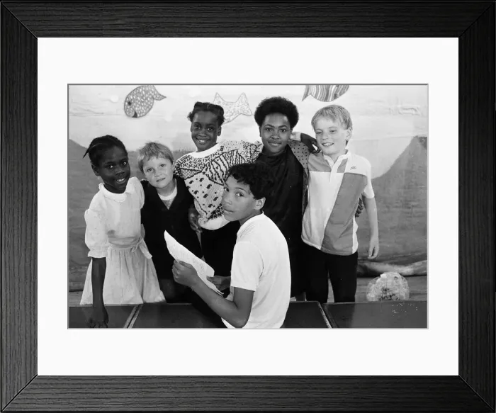 Framed Print : Pupils from Deighton Junior School are having a whale of a time producing a Biblical play Framed Print : Pupils from Deighton Junior School are having a whale of a time producing a Biblical play