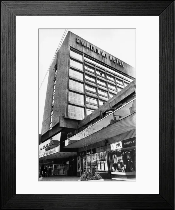 Framed Print : The Swallow hotel is located just one mile from the famous Newcastle quayside Framed Print : The Swallow hotel is located just one mile from the famous Newcastle quayside