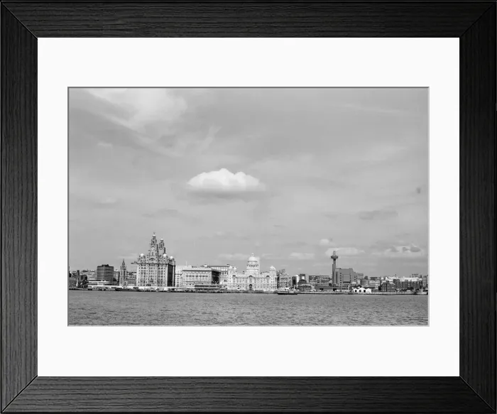 Framed Print : The Pier Head, a riverside location in the city centre of Liverpool, England Framed Print : The Pier Head, a riverside location in the city centre of Liverpool, England