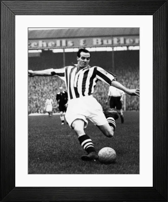 Framed Print : George Lee (4 June 1919 - 1 April 1991) was an English footballer who played left wing