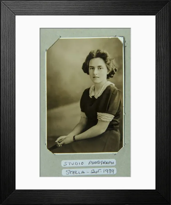 Framed Print : Features - Stella Rutter who has written a book about her memories of the preparations Framed Print : Features - Stella Rutter who has written a book about her memories of the preparations