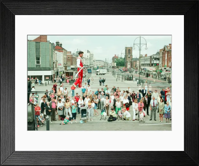 Framed Print : Stockton Riverside Festival 1994, an annual outdoor arts festival in Stockton-on-Tees Framed Print : Stockton Riverside Festival 1994, an annual outdoor arts festival in Stockton-on-Tees