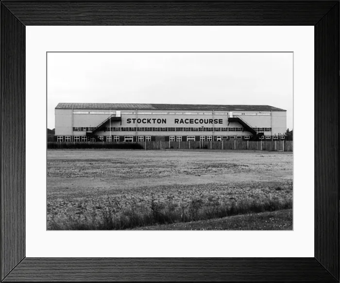 Framed Print : Stockton Racecourse (September 1855 - 16 June 1981), also known as Teesside Park