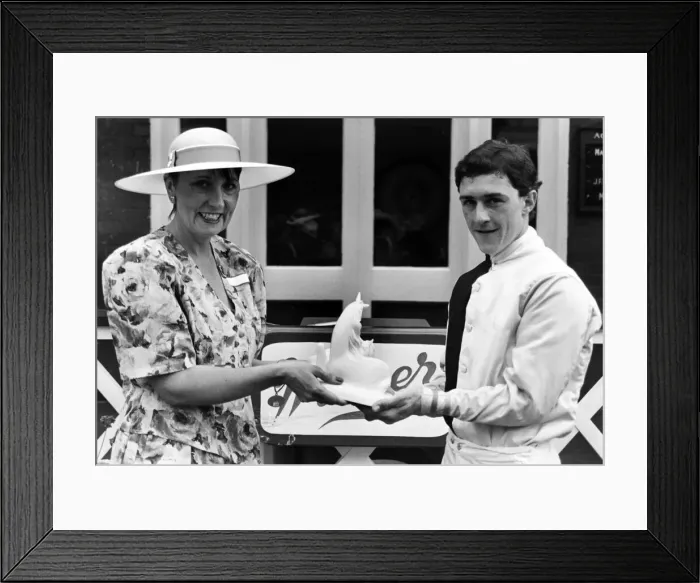 Framed Print : Redcar Racecourse is a thoroughbred horse racing venue located in Redcar, North Yorkshire
