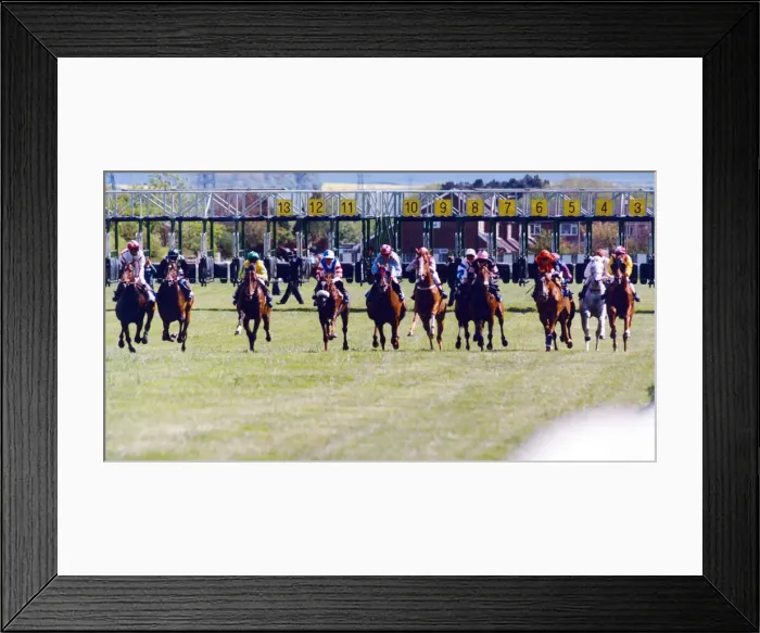 Framed Print : Redcar Racecourse is a thoroughbred horse racing venue located in Redcar, North Yorkshire Framed Print : Redcar Racecourse is a thoroughbred horse racing venue located in Redcar, North Yorkshire