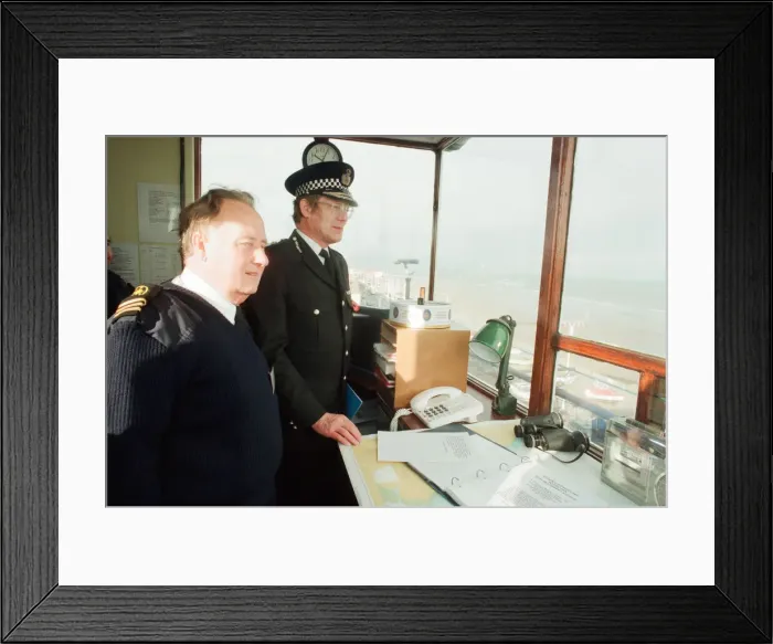 Framed Print : The National Coastwatch Institute Area Controller for the North East Framed Print : The National Coastwatch Institute Area Controller for the North East
