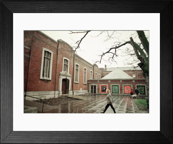 Framed Print : Coatham Memorial Hall, Coatham Road, Redcar Cleveland, 6th January 1993 Framed Print : Coatham Memorial Hall, Coatham Road, Redcar Cleveland, 6th January 1993
