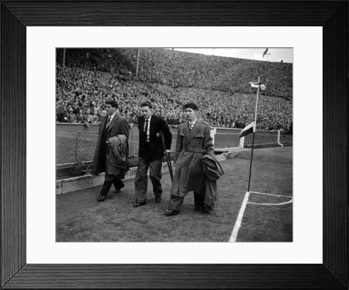 Framed Print : Newcastle 3-1 Man City, FA Cup Final, Wembley Stadium, Saturday 7th May 1955 Framed Print : Newcastle 3-1 Man City, FA Cup Final, Wembley Stadium, Saturday 7th May 1955