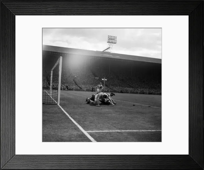 Framed Print : Newcastle 3-1 Man City, FA Cup Final, Wembley Stadium, Saturday 7th May 1955 Framed Print : Newcastle 3-1 Man City, FA Cup Final, Wembley Stadium, Saturday 7th May 1955