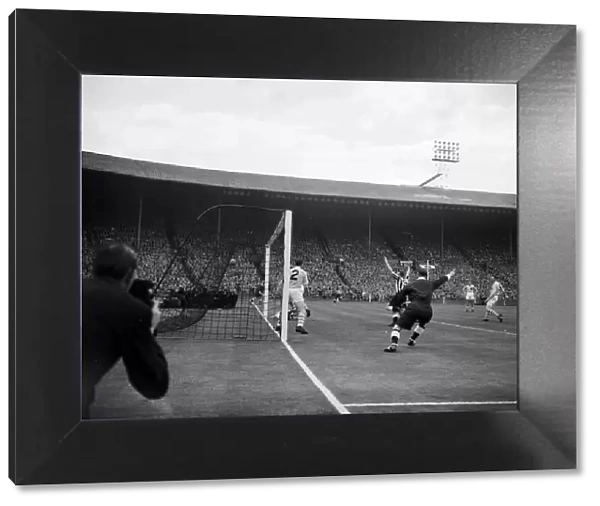 Newcastle 3-1 Man City, FA Cup Final, Wembley Stadium, Saturday 7th May 1955