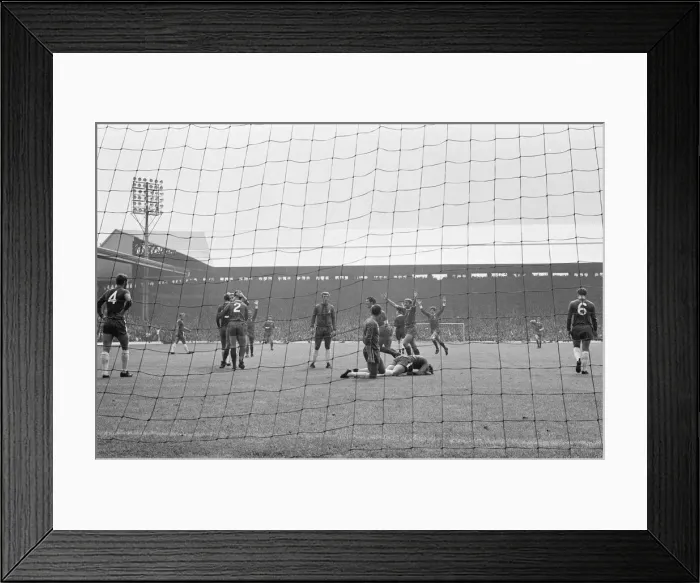 Framed Print : Liverpool v Chelsea Division One Football 8th August 1969 Framed Print : Liverpool v Chelsea Division One Football 8th August 1969