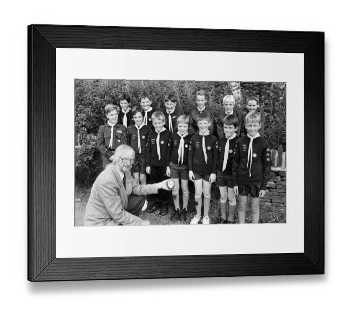 Framed Print : Headmaster Mr Peter Middleton (pictured), of Meltham CofE Primary School Framed Print : Headmaster Mr Peter Middleton (pictured), of Meltham CofE Primary School