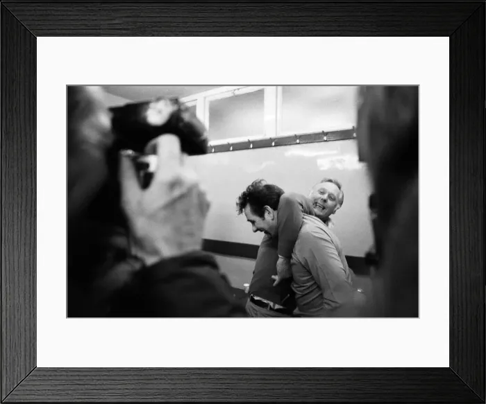 Framed Print : Coventry City v Nottingham Forest at Highfield Road. The game ended 0-0 Framed Print : Coventry City v Nottingham Forest at Highfield Road. The game ended 0-0
