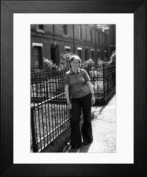 Framed Print : Pauline Quirke (16) Actress May 1976 Smiling Framed Print : Pauline Quirke (16) Actress May 1976 Smiling
