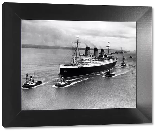 RMS Queen Mary, ocean liner that sailed primarily in the North Atlantic Ocean from 1936