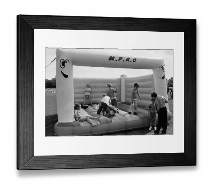 Framed Print : 1500 children enjoy a Fun Day at Sefton Park, Liverpool, 19th August 1992 Framed Print : 1500 children enjoy a Fun Day at Sefton Park, Liverpool, 19th August 1992