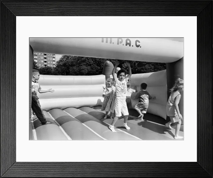 Framed Print : 1500 children enjoy a Fun Day at Sefton Park, Liverpool, 19th August 1992 Framed Print : 1500 children enjoy a Fun Day at Sefton Park, Liverpool, 19th August 1992