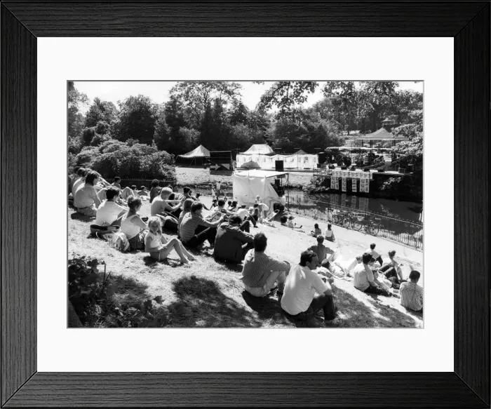 Framed Print : Earthbeat, Music Festival, Sefton Park, Liverpool, 17th August 1987 Framed Print : Earthbeat, Music Festival, Sefton Park, Liverpool, 17th August 1987