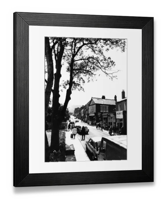 Framed Print : Prestatyn High Street 19th May 1982 Framed Print : Prestatyn High Street 19th May 1982