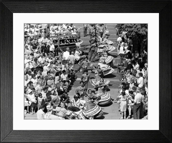 Framed Print : Billingham Folklore Festival 1984, International Folklore Festival of World Dance Framed Print : Billingham Folklore Festival 1984, International Folklore Festival of World Dance