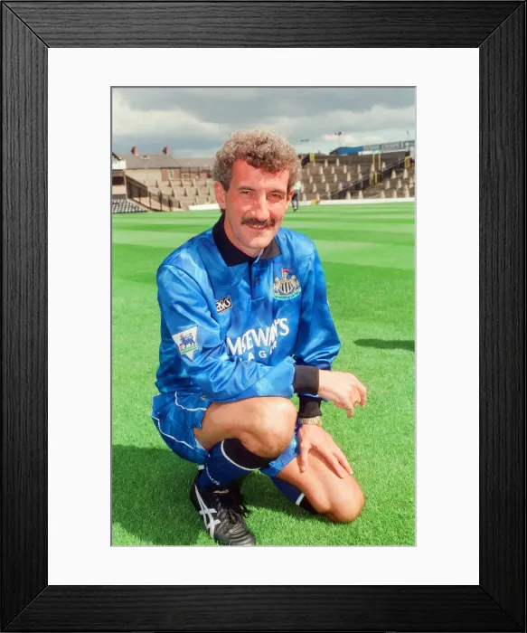 Framed Print : Newcastle United 1993, Pre Season Phtoto-call, St James Park, Newcastle, 30th July 1993