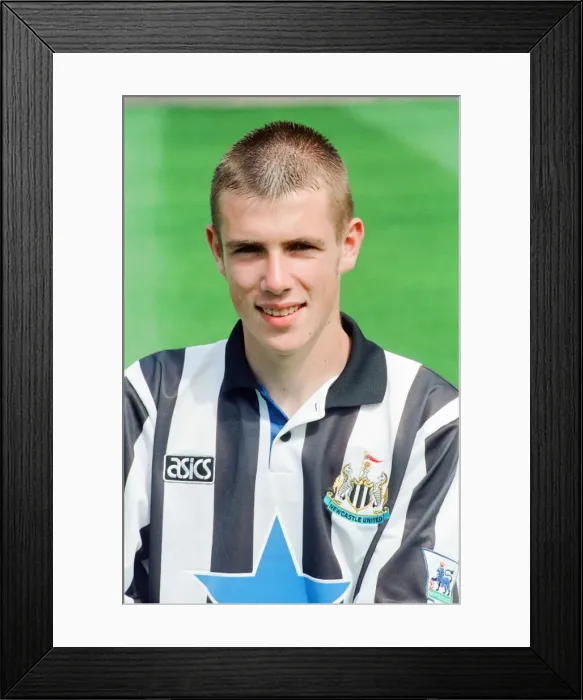 Framed Print : Newcastle United 1993, Pre Season Phtoto-call, St James Park, Newcastle, 30th July 1993