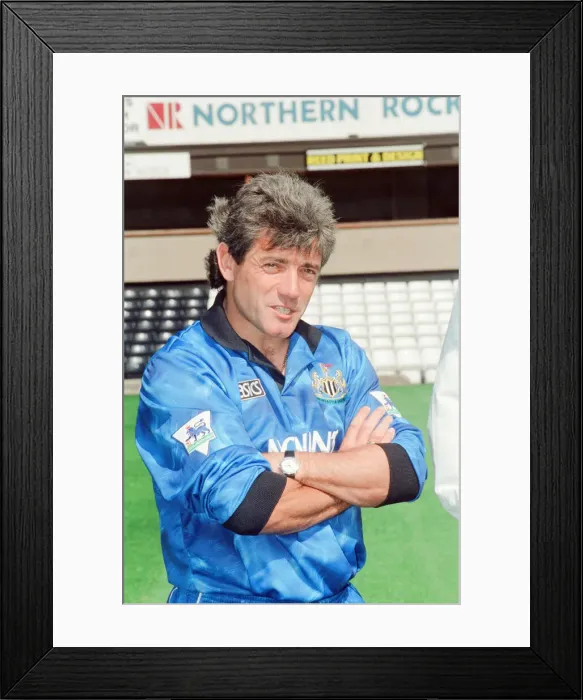 Framed Print : Newcastle United 1993, Pre Season Phtoto-call, St James Park, Newcastle, 30th July 1993