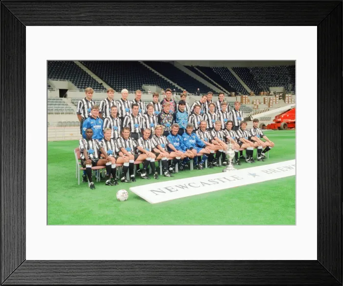 Framed Print : Newcastle United 1993, Pre Season Phtoto-call, St James Park, Newcastle, 30th July 1993 Framed Print : Newcastle United 1993, Pre Season Phtoto-call, St James Park, Newcastle, 30th July 1993