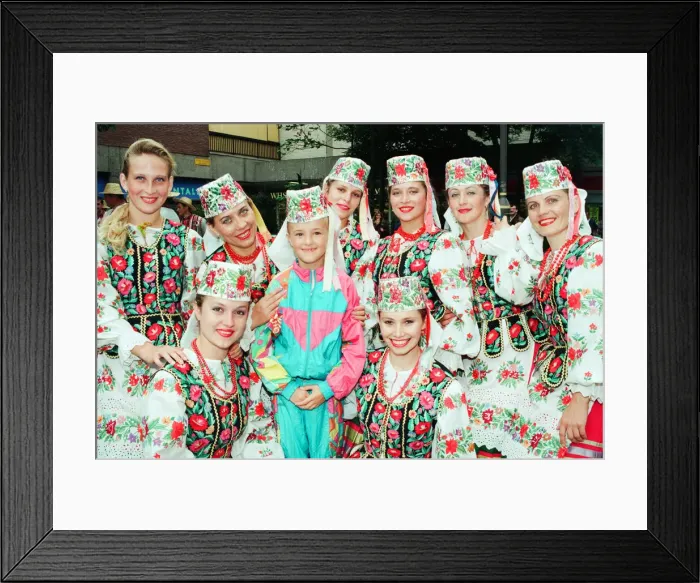Framed Print : Billingham Folklore Festival 1994, International Folklore Festival of World Dance Framed Print : Billingham Folklore Festival 1994, International Folklore Festival of World Dance