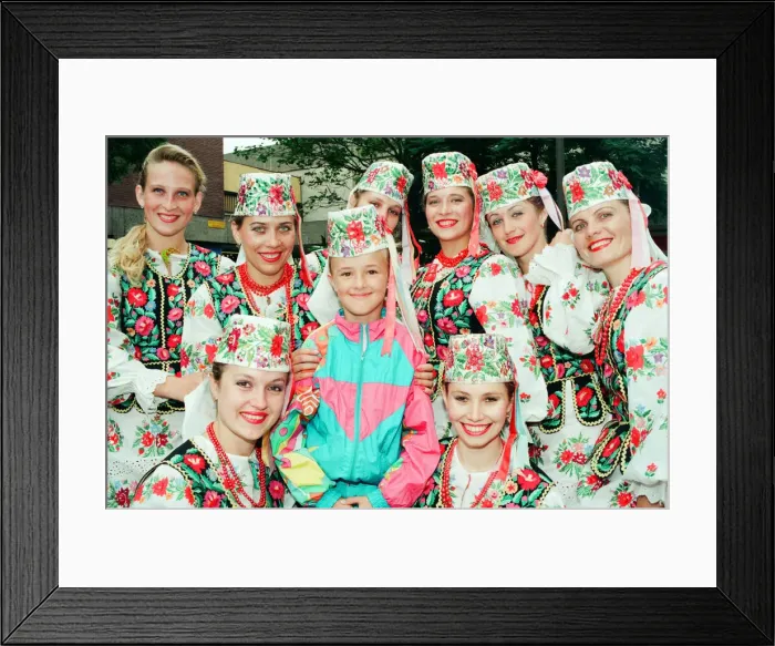 Framed Print : Billingham Folklore Festival 1994, International Folklore Festival of World Dance Framed Print : Billingham Folklore Festival 1994, International Folklore Festival of World Dance