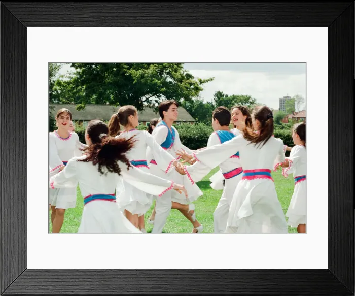 Framed Print : Billingham Folklore Festival 1994, International Folklore Festival of World Dance